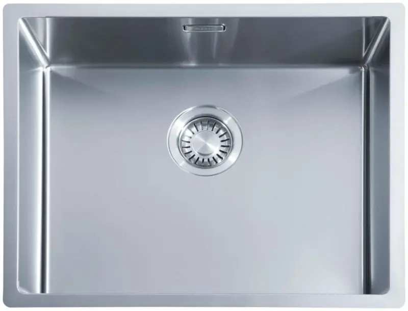 ABK Bingara Edelstahlspüle 50x40cm flächenbündig, Untebau und aufliegend BIN50FVI