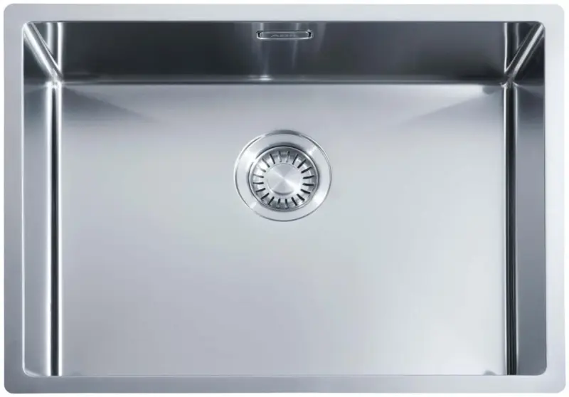 ABK Bingara Edelstahlspüle 55x40cm flächenbündig, Unterbau und aufliegend BIN55FVI