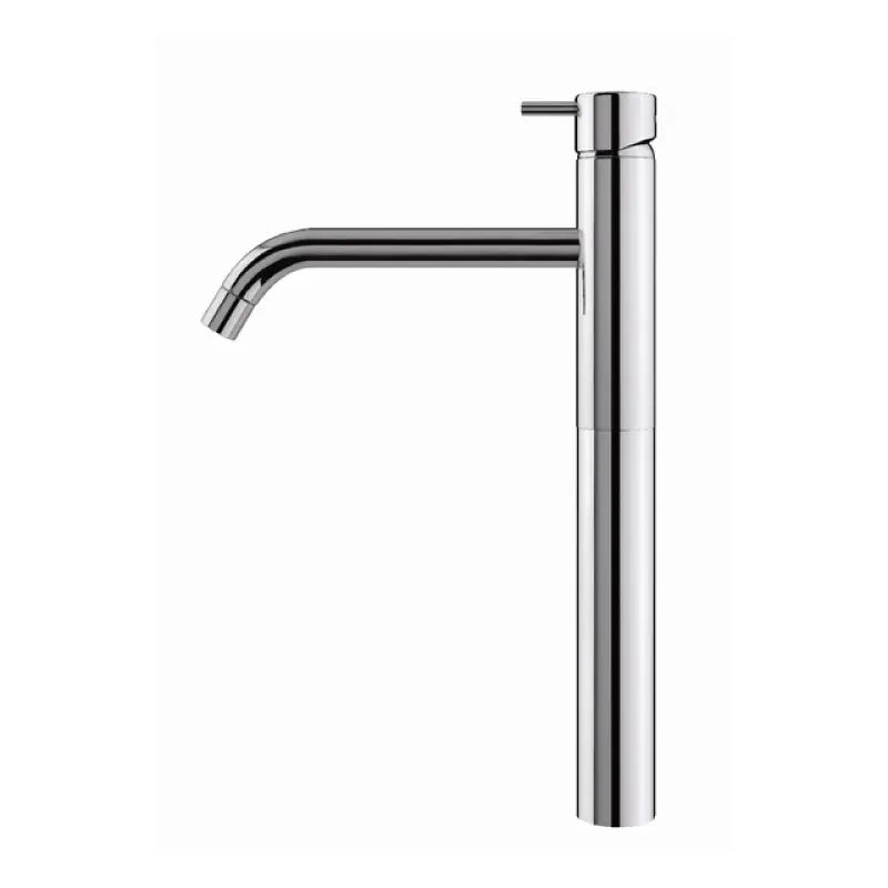 Waterevolution Flow Waschtischarmatur mit hohem Auslauf für Waschbecken, inkl. Click-Plug, Chrom T11501