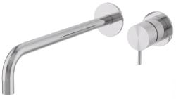 Waterevolution Flow mitigeur lavabo encastrable chromé avec bec 25cm T116B01-25