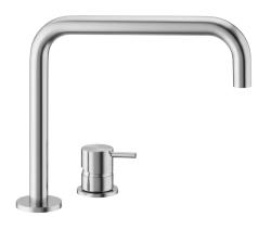 Waterevolution Flow Robinet de lavabo 2 trous Chromé T112H01