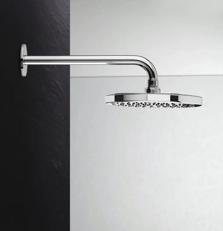 Waterevolution Flow Kopfbrause 200 mm mit Wandanschluss Chrom T164101