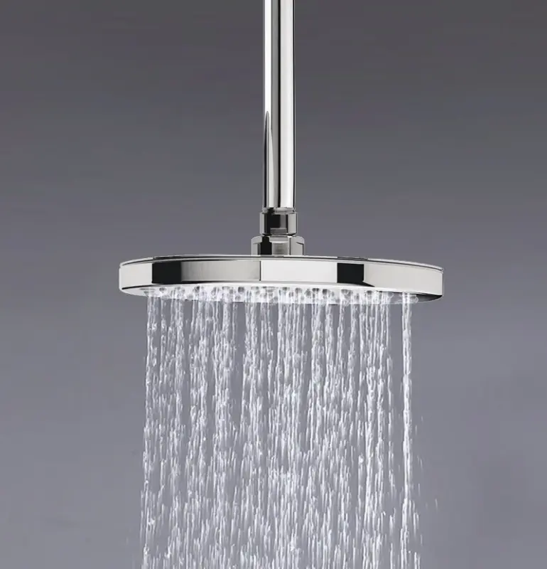 Waterevolution Flow Kopfbrause 250 mm mit Deckenanschluss Chrom T164201