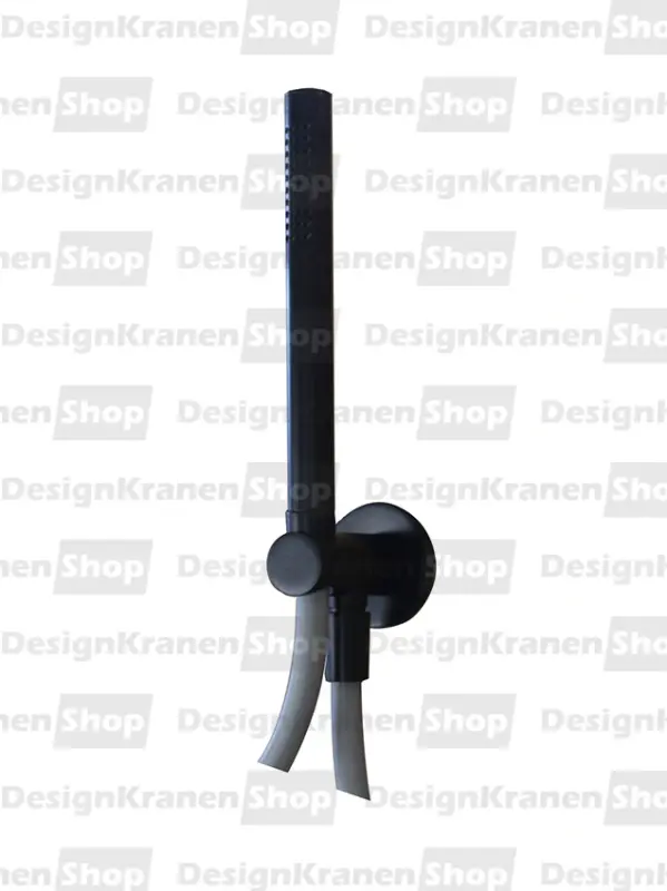 Waterevolution Flow Wannenarmatur komplett mit Wandanschluss mattschwarz T1621PR