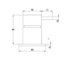 Watererevolution Flow mitigeur avec corps encastré Chrome 1208512402