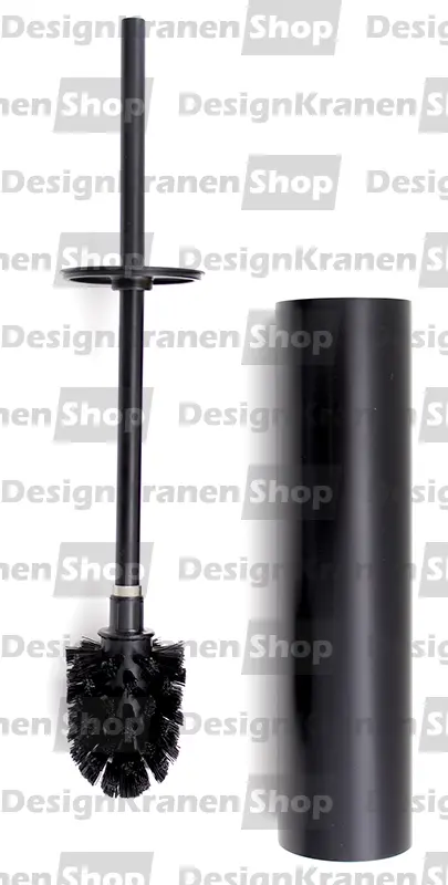 Waterevolution Deep Toilettenbürste-Set Wandmontage matt schwarz A241PR