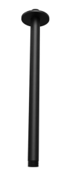 Waterevolution flow bras de douche à fixer au plafond 50cm noir mat T164550PR