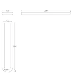 Waterevolution flow porte-serviettes Chromé A11501
