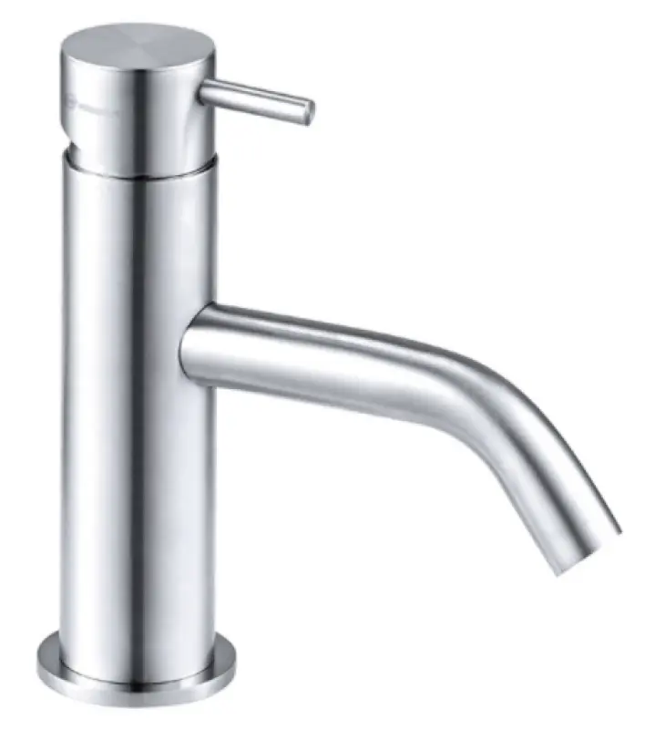 Waterevolution Flow niedrige Waschtischarmatur Edelstahl T110IE