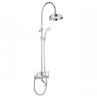 PB Classic Set bain/ douche apparent avec effet de pluie inox 1208854832