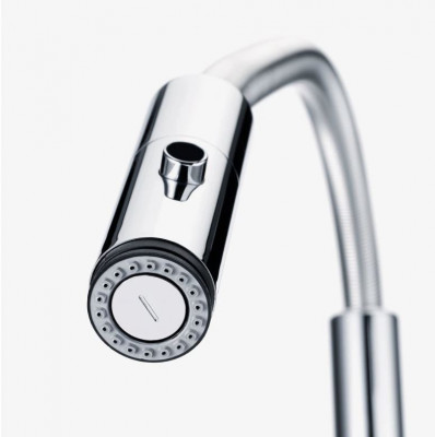 Franke Pescara Semi Pro 360 robinet de cuisine chrome bec flexible 115.0393.976