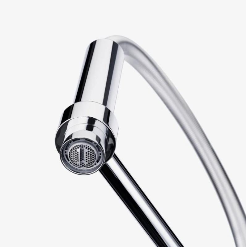 Franke Pescara Semi Pro 360 Küchenarmatur mit flexiblem Auslauf, Chrom 115.0393.976