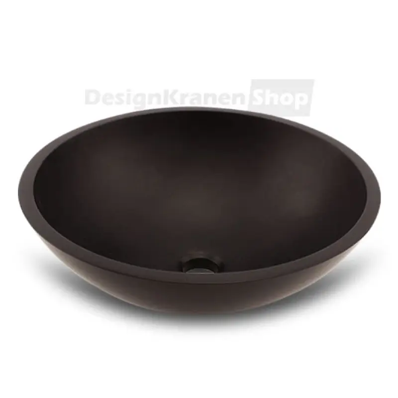 Solid-S Pure Lavabo à poser, vasque ronde, finition gris clair, L41 x H14 cm, sans trop-plein, 1208919566