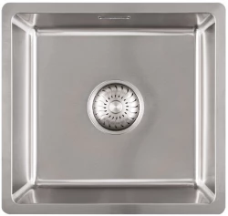 Caressi Basic Line évier en inox 37x35  sous plan, à fleur de plan ou en surface CABL37R15 1208920569