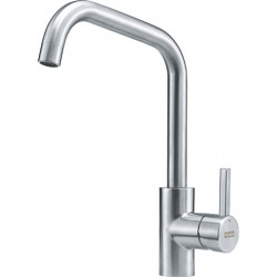 Robinet de cuisine Franke Kubus en inox avec bec pivotant inox 115.0529.202