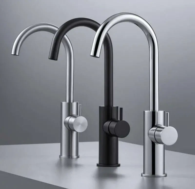 Waterevolution Flow Waschtischarmatur, hohes Modell, Chrom T1121F01