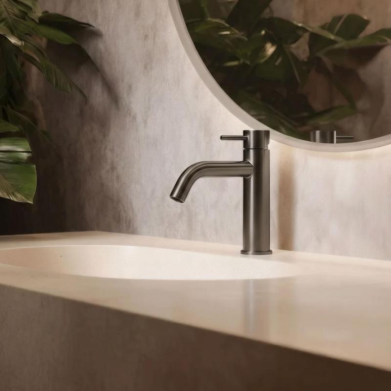 Waterevolution Flow Kaltwasser-Armatur PVD gun metal T1101AGME