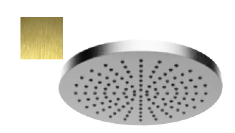 SB Round 316 Regendusche 20 cm PVD Gold 1208946726