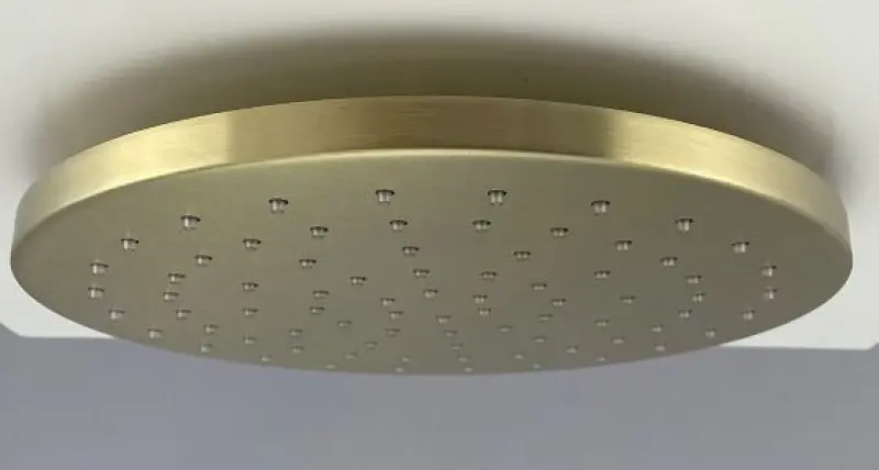 SB Round 316 Regendusche 20 cm PVD Gold 1208946726