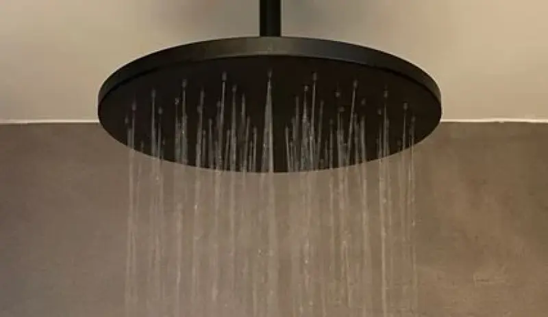 SB Rubinetterie Regendusche Eco Air wassersparende Kopfbrause 30 cm Metall Schwarz matt 1208946745