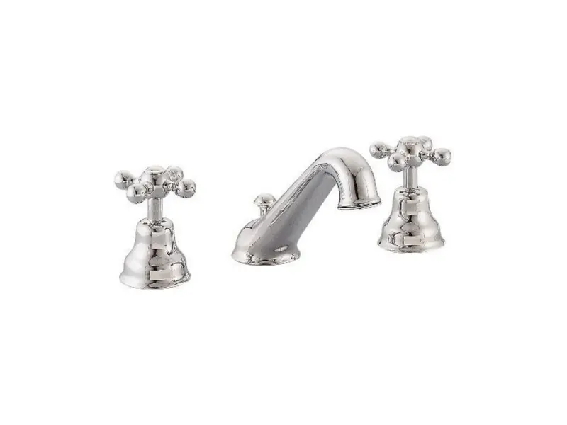 Cisal Arcana Keramik 3-Loch-Waschtischarmatur, Bronze AC00102027