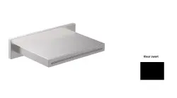 SB Square bec cascade noir mat