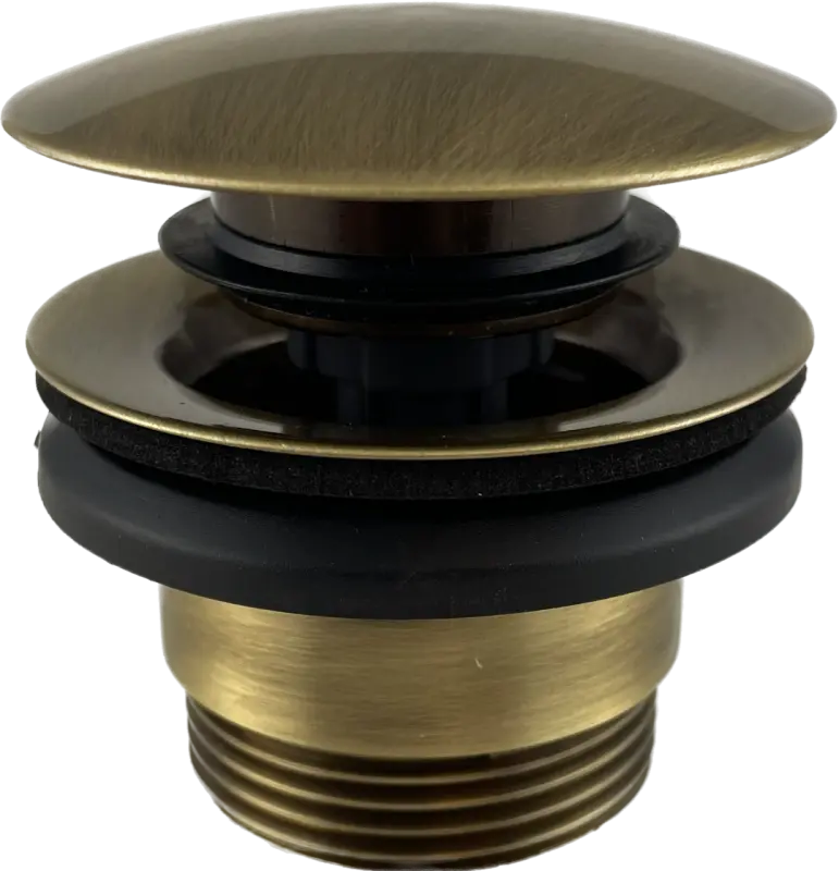 PB Unix Waschbeckenstecker 1 1/4 verschließbar, push up click clack, Bronze 1208953284