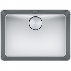 Franke Mythos MYX 210.55 évier en inox 55x40cm pour montage à fleur de plan de travail 127.0626.418
