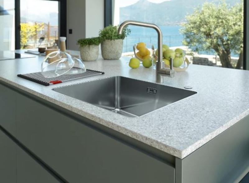 Franke Mythos MYX 210.55 Edelstahlspüle 55x40cm für flächenbündigen Einbau 127.0658.062