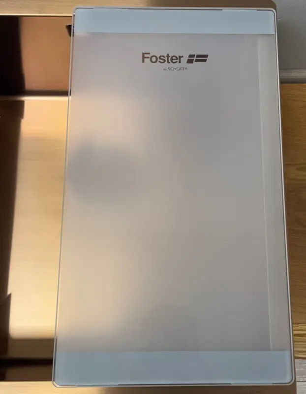 Foster Glas Schneidebrett 41x23 für ein Spülbecken mit einer Länge von 40cm 1208953712