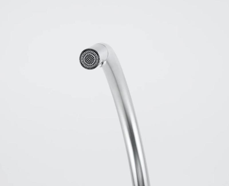 Franke Küchenarmatur Eos Neo mit ausziehbarem Brausekopf, komplett Edelstahl 115.0590.045