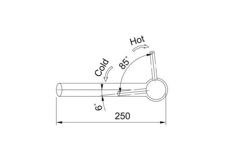 Franke Orbit niedrige Küchenarmatur mit schwenkbarem Auslauf, Edelstahl 115.0569.290