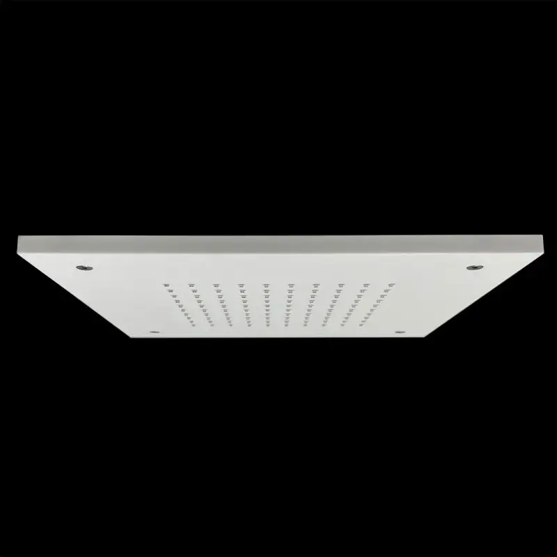 SB Rubinetterie quatratische Einbau-Regendusche für die Decke, Duschkopf 30cm, Corian Weiß matt 1208954082
