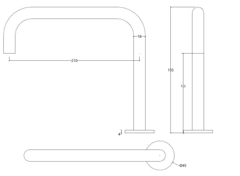 Waterevolution Flow 2-Loch Waschtischarmatur, PVD gebürstetes Kupfer T112HCPE