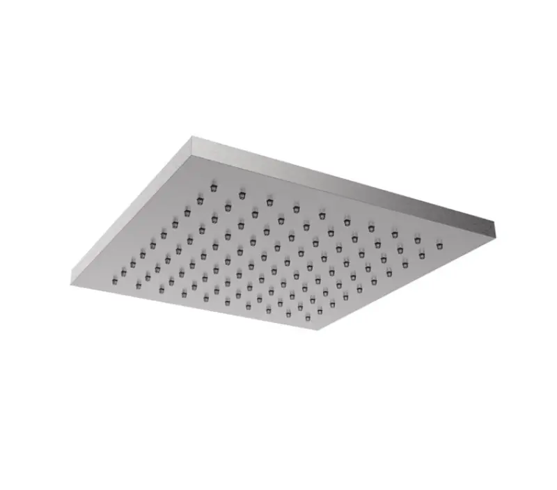SB Square 316 Regendusche 25x25cm massiv Edelstahl 316, gebürstet
