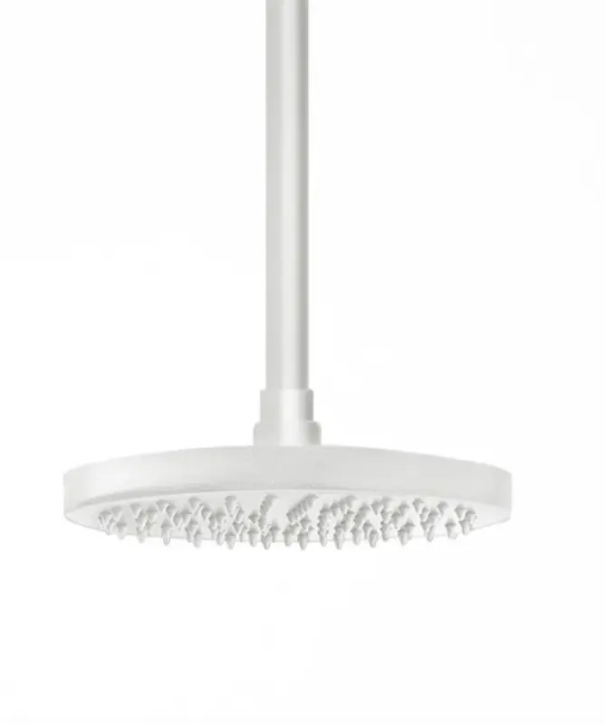 Waterevolution Flow Kopfbrause 250 mm mit Deckenanschluss mattweiß T164225BR