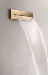 SB Waterfall bec de baignoire encastré PVD gun metal 1208955341