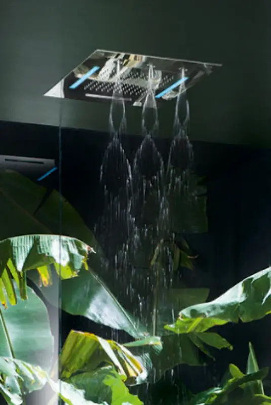 SB Spin Temptation Chromotherapy Regendouche inbouw  mat wit 1208955417