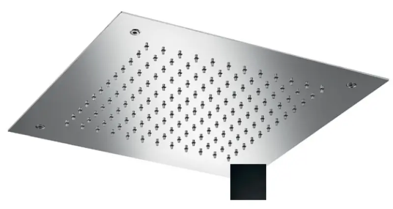 SB Square Chromotherapy Einbau-Regendusche, Schwarz matt 1208955463