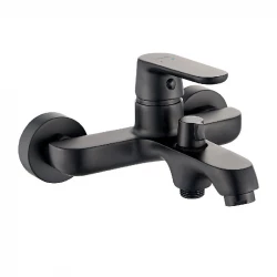 Aquadesign Tours mitigeur de baignoire apparent noir mat
