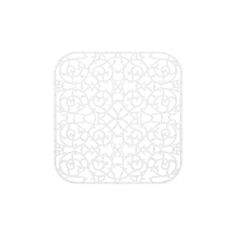 Aquadesign Spülbecken-Schutzmatte quadratisch transparent 275x265mm