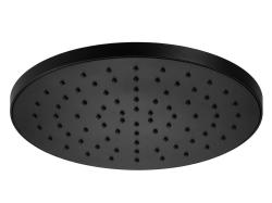 SB Round Douche Pluie en laiton 25 cm Noir mat 1208955609