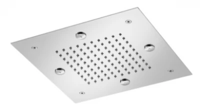 SB Mist Temptation douche pluie avec 2 jets 30x30cm carré, entièrement en inox 1208955716