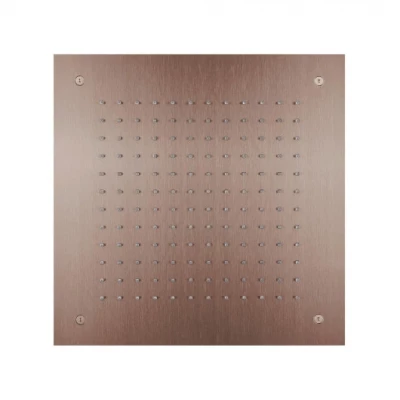 SB Temptation Douche à effet de pluie encastrée carrée 38x38cm PVD cuivre 1208955763