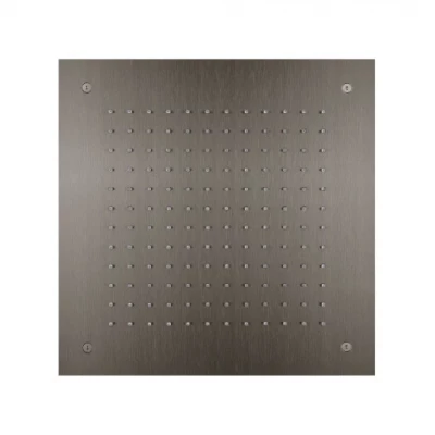 SB Temptation douche pluie encastrée carrée 38x38cm PVD gun metal 1208955764