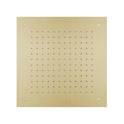 SB Temptation Douche de pluie encastrée carrée 38x38cm PVD Or 1208955765