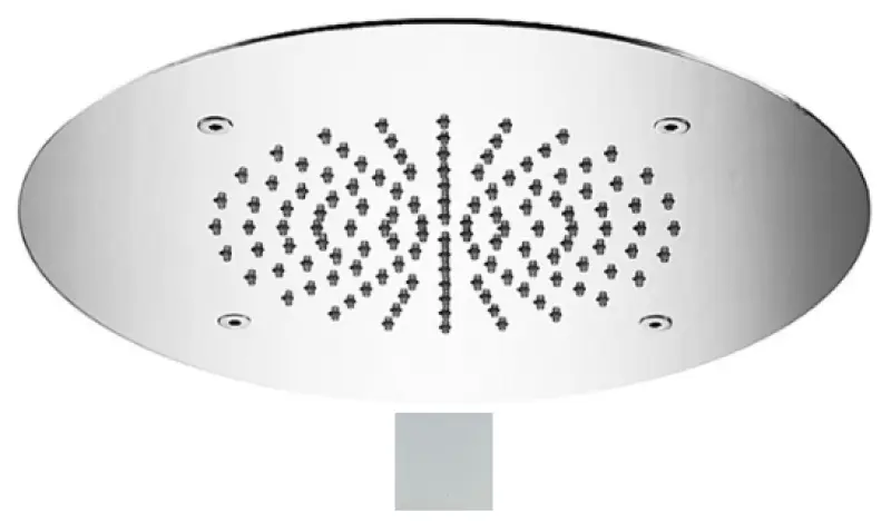 SB Round Temptation Einbau-Regendusche Weiß matt 1208955783