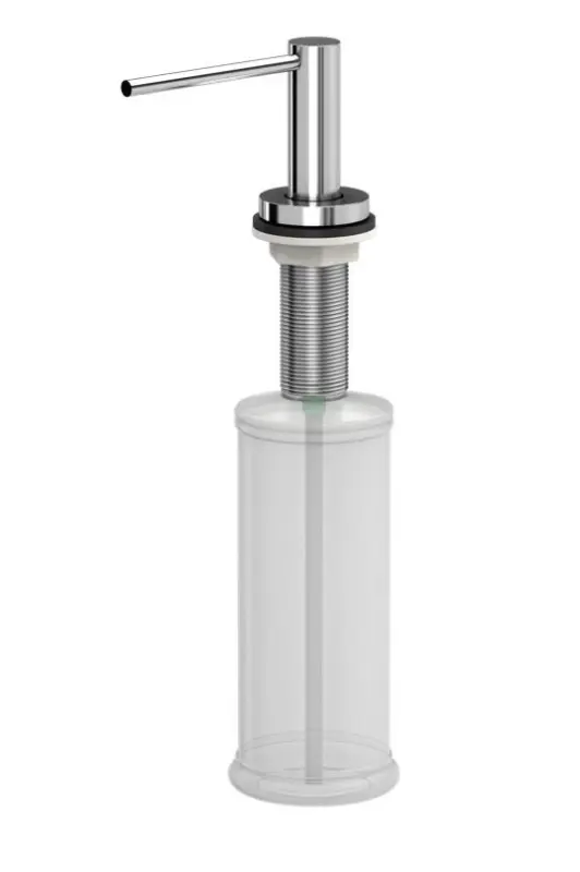 Quadri Swindon Luxe Einbau-Seifenspender Chrom von oben nachfüllbar 1208956049