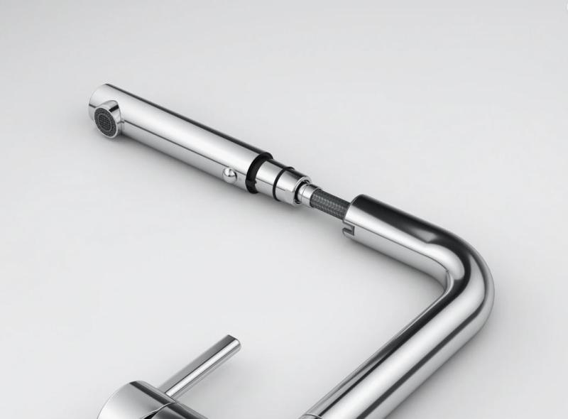 Franke Active L Küchenarmatur mit Auszugsbrause, Chrom 115.0653.379