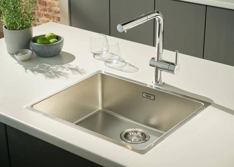 Franke Active L Küchenarmatur mit Auszugsbrause, Chrom 115.0653.379